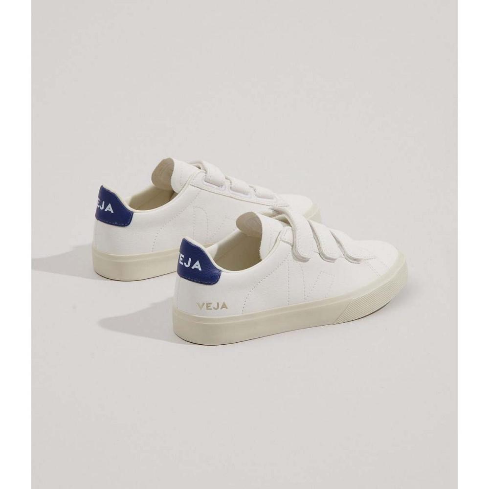 Veja RECIFE CHROMEFREE Tornacipő Női White/Blue | HU 625SGL